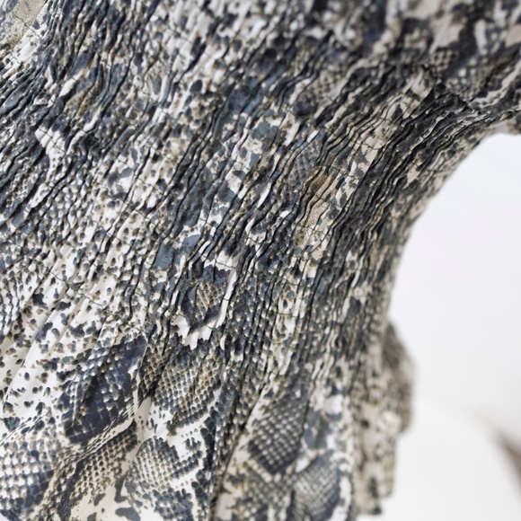 Snakeskin print RANCHO ESTANICIA blouse - Picture 7 of 9